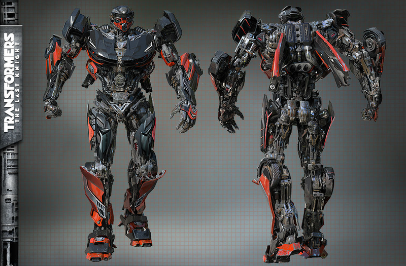 Here’s what Hot Rod will look like in The Last Knight. What car, or cars, he’ll transform to are currently being kept a secret.